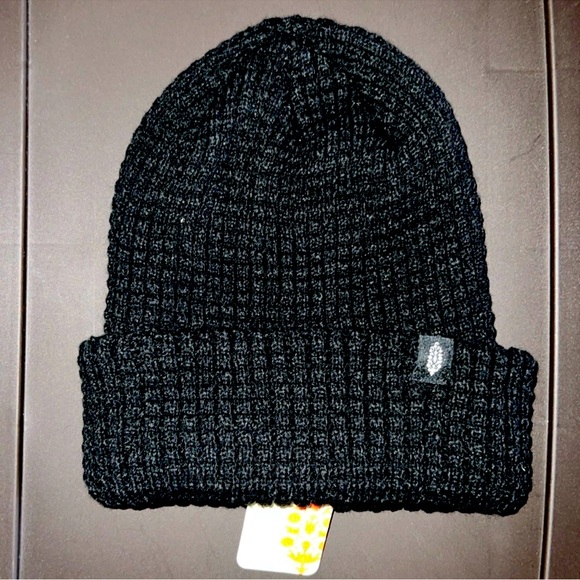 FP Movement by Free People Accessories - FP Movement by Free People Black Knit Cuff Hat